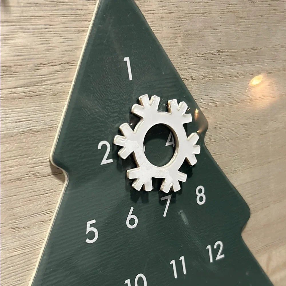 Sleeps Until Christmas Wall Hanging Advent Calendar from Target NEW